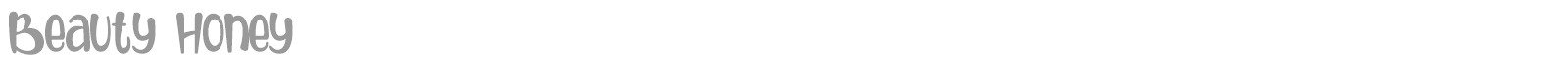 Beauty Honey font preview